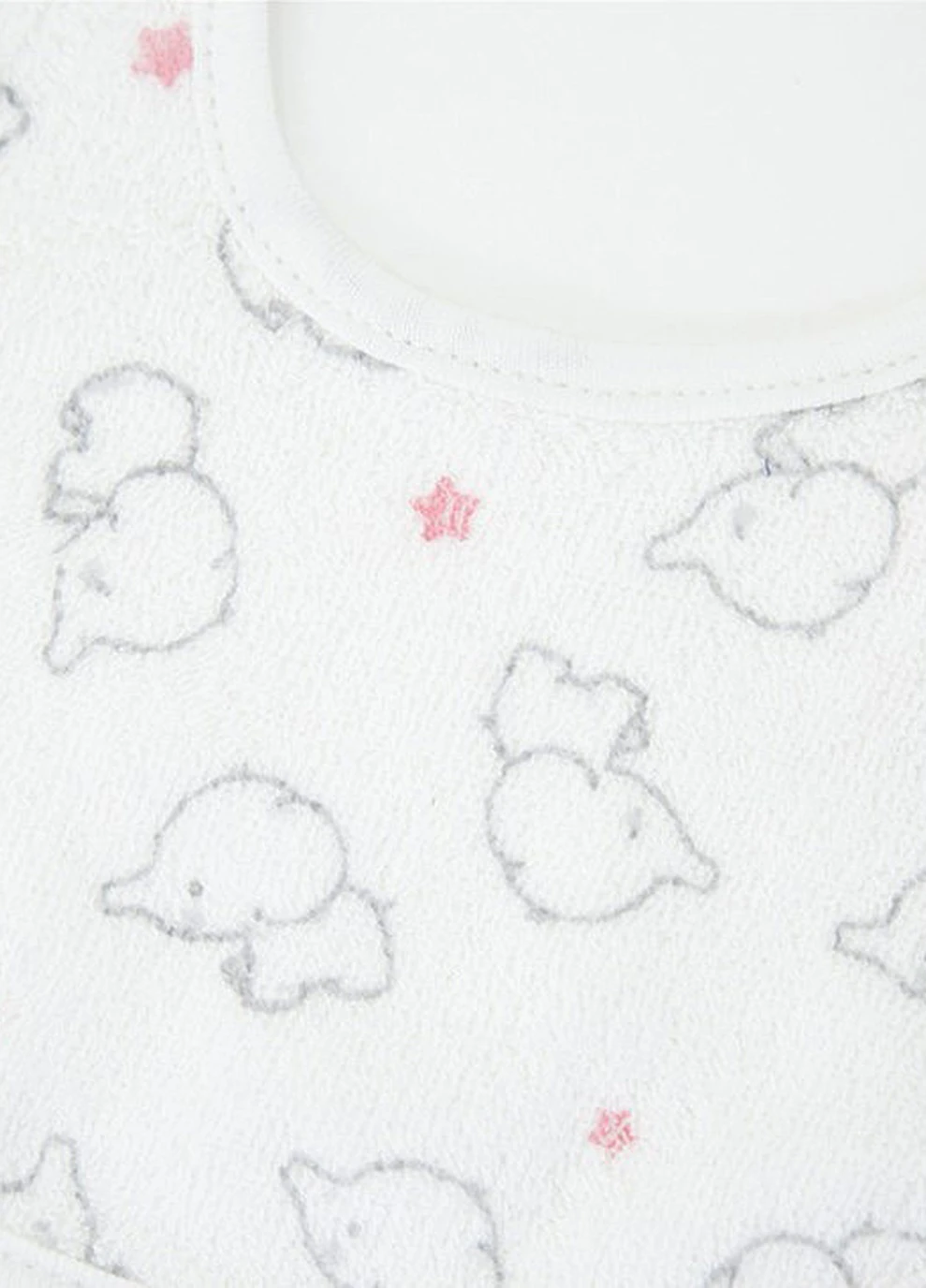Слинявчик для дівчинки Слоненя (3шт.) Berni kids 57516 (234415968)