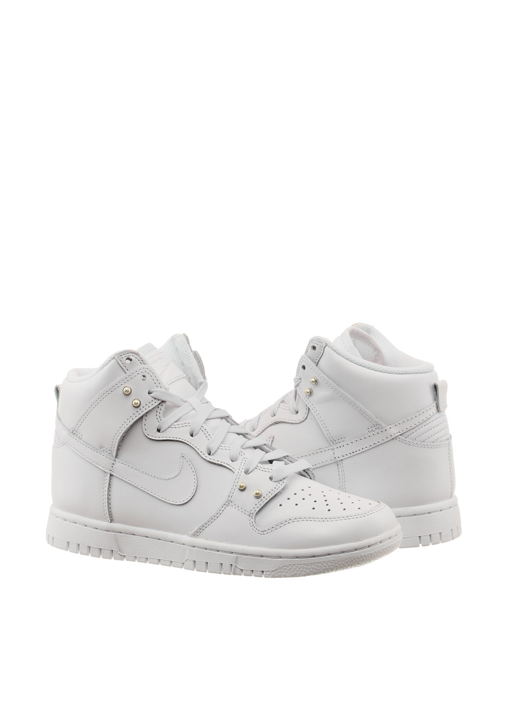 Кросівки DM7607-100 Nike Dunk High Pearl White білі демісезони (314245355)