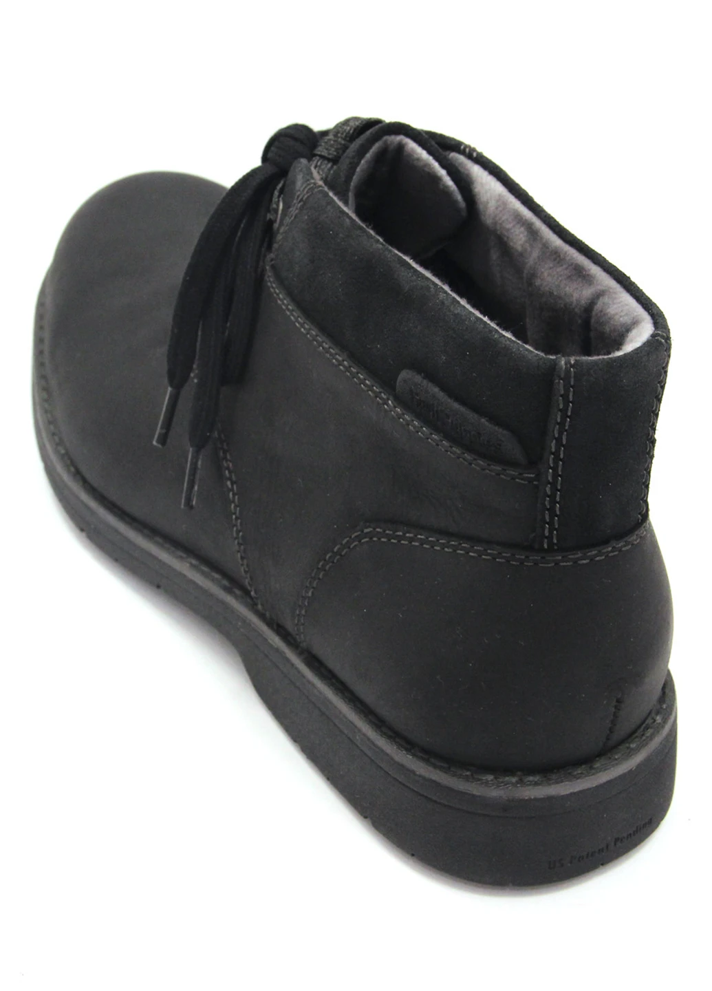 Черные осенние мужские ботинки тимберленды Hush Puppies