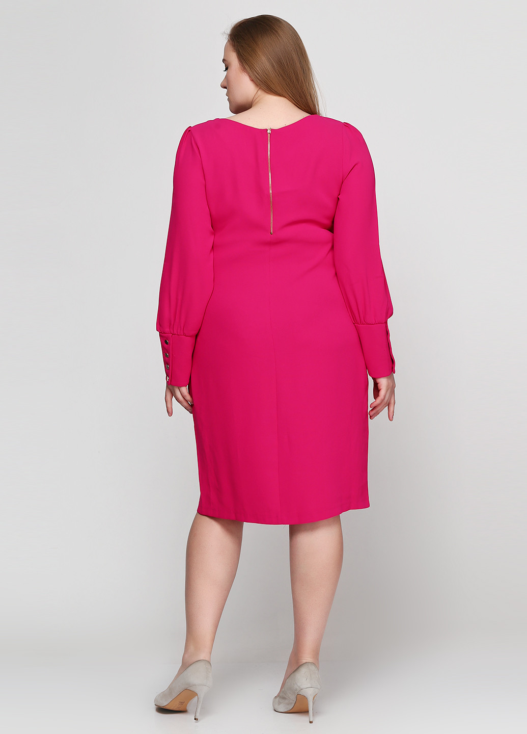 Темно-рожева кежуал сукня Kokart