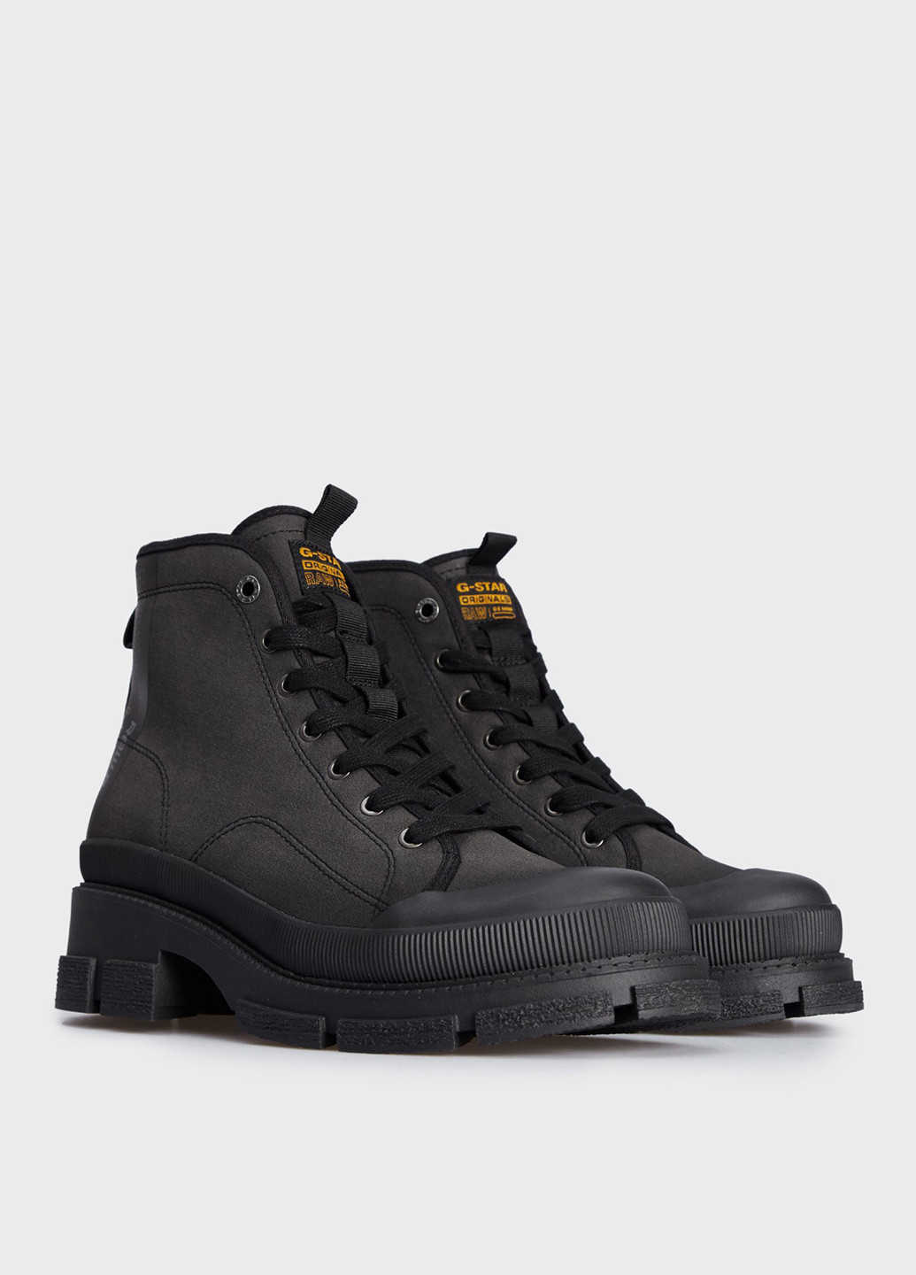 Зимние ботинки G-Star Raw с логотипом тканевые