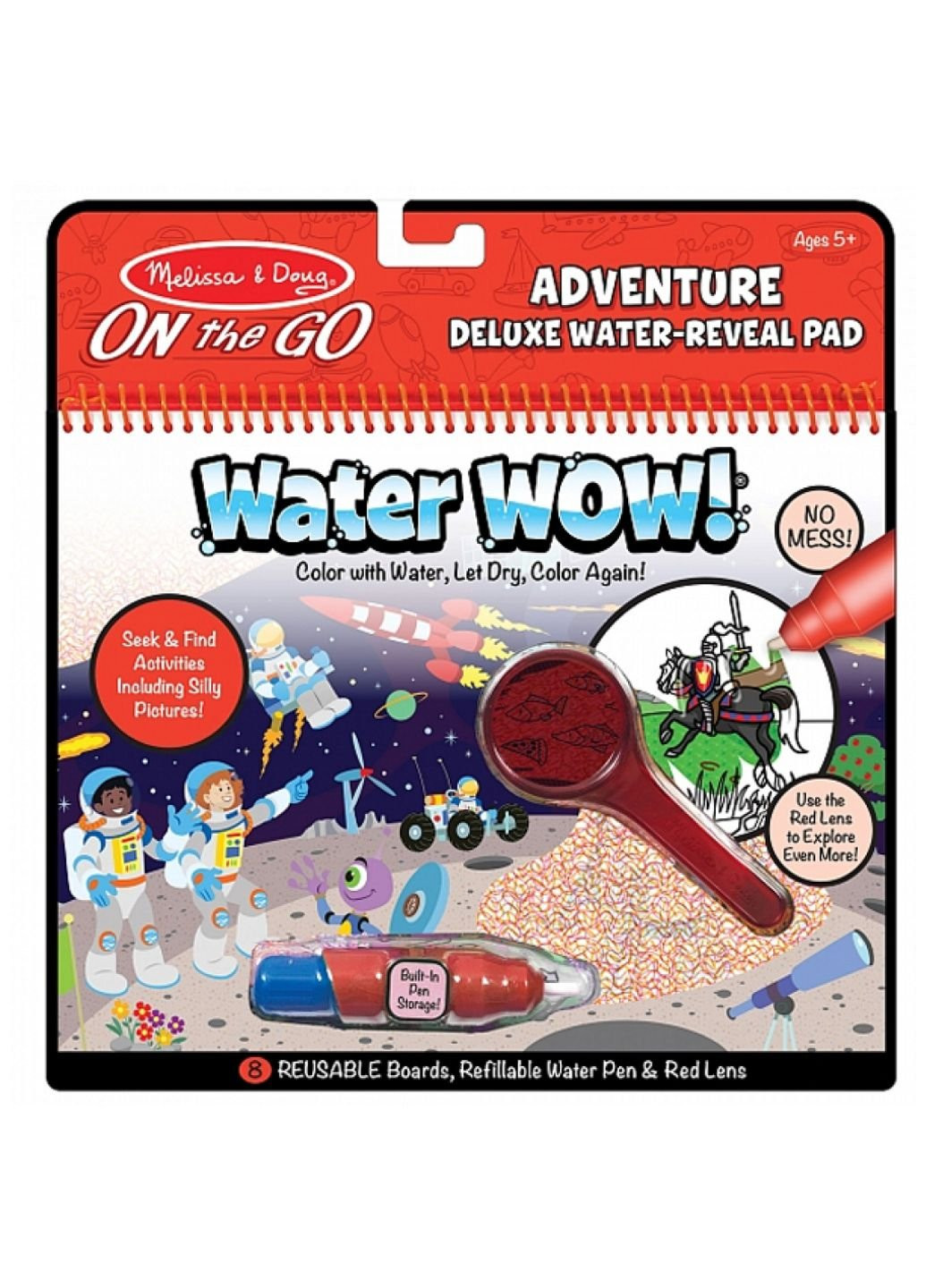 Набор для творчества Мега-водная волшебная раскраска Приключения (MD30172) Melissa&Doug (249609512)