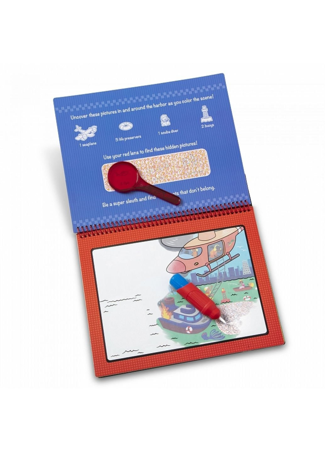 Набор для творчества Мега-водная волшебная раскраска Приключения (MD30172) Melissa&Doug (249609512)