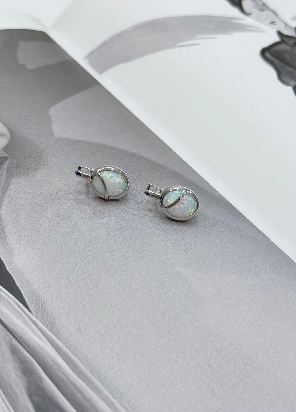 Сережки Silver Flame (307258375)