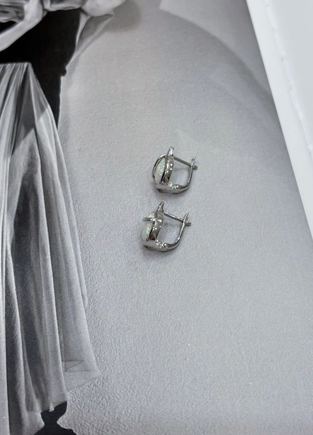 Сережки Silver Flame (307258375)