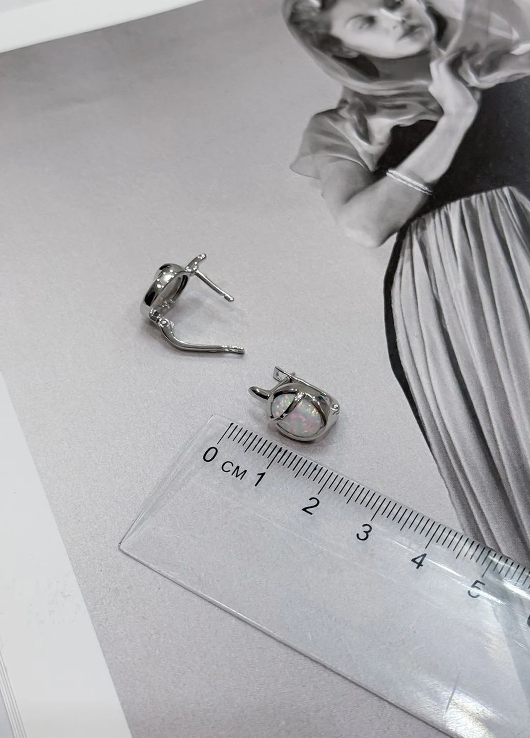 Сережки Silver Flame (307258375)