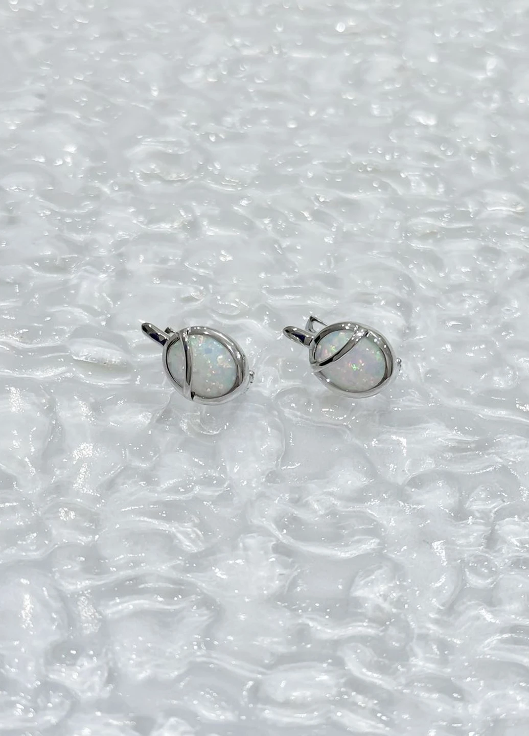 Сережки Silver Flame (307258375)