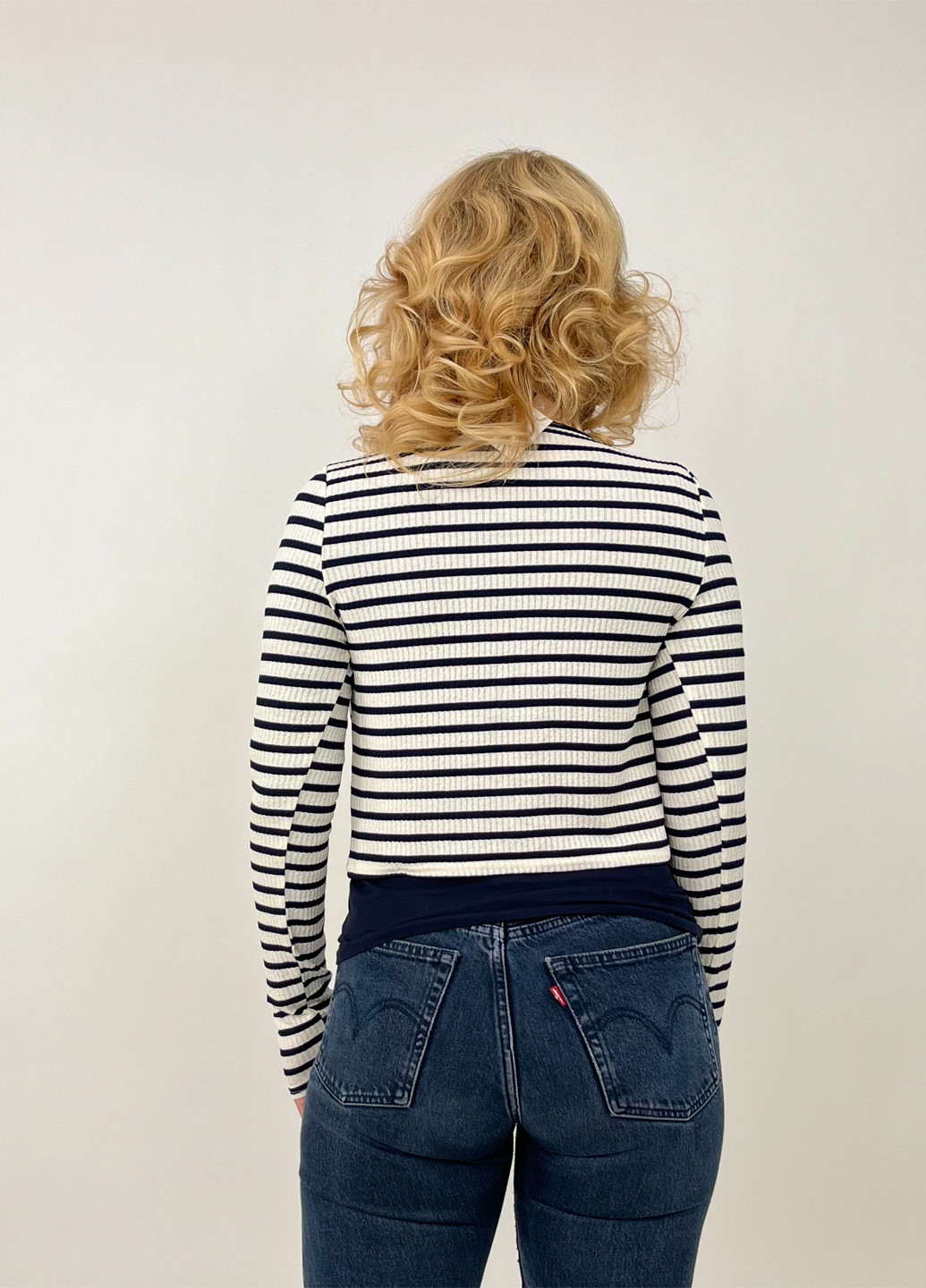 Темно-синий демисезонный кардиган H&M