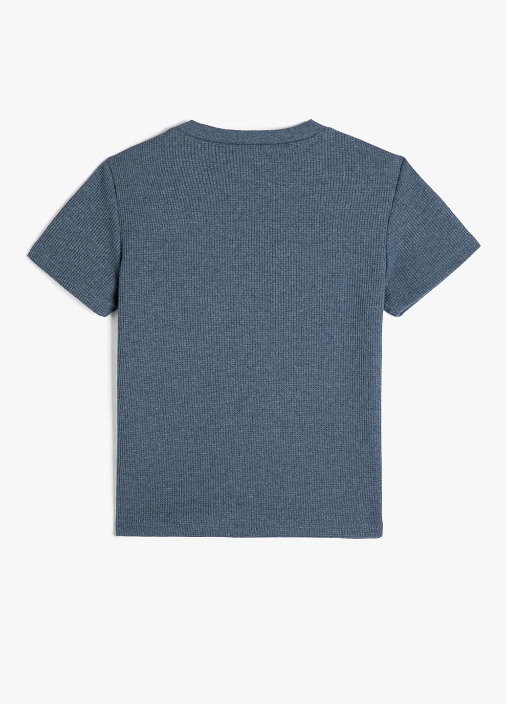 Сіро-синя літня футболка KOTON