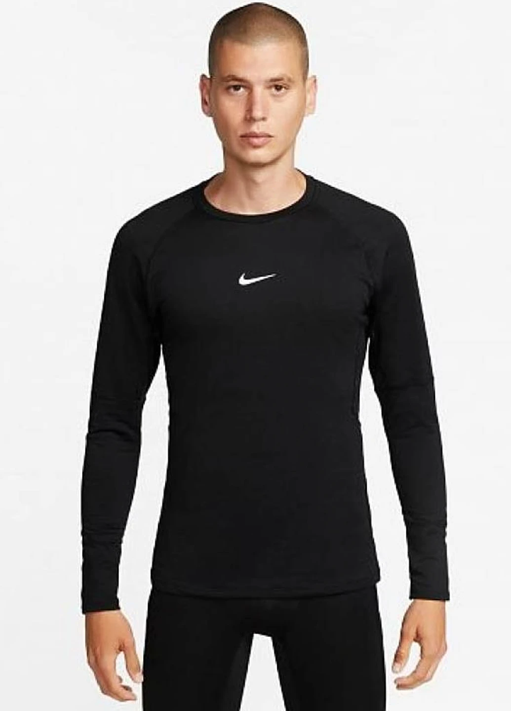 Термолонгслив FB7982-010 Nike Pro Warm (321974439)
