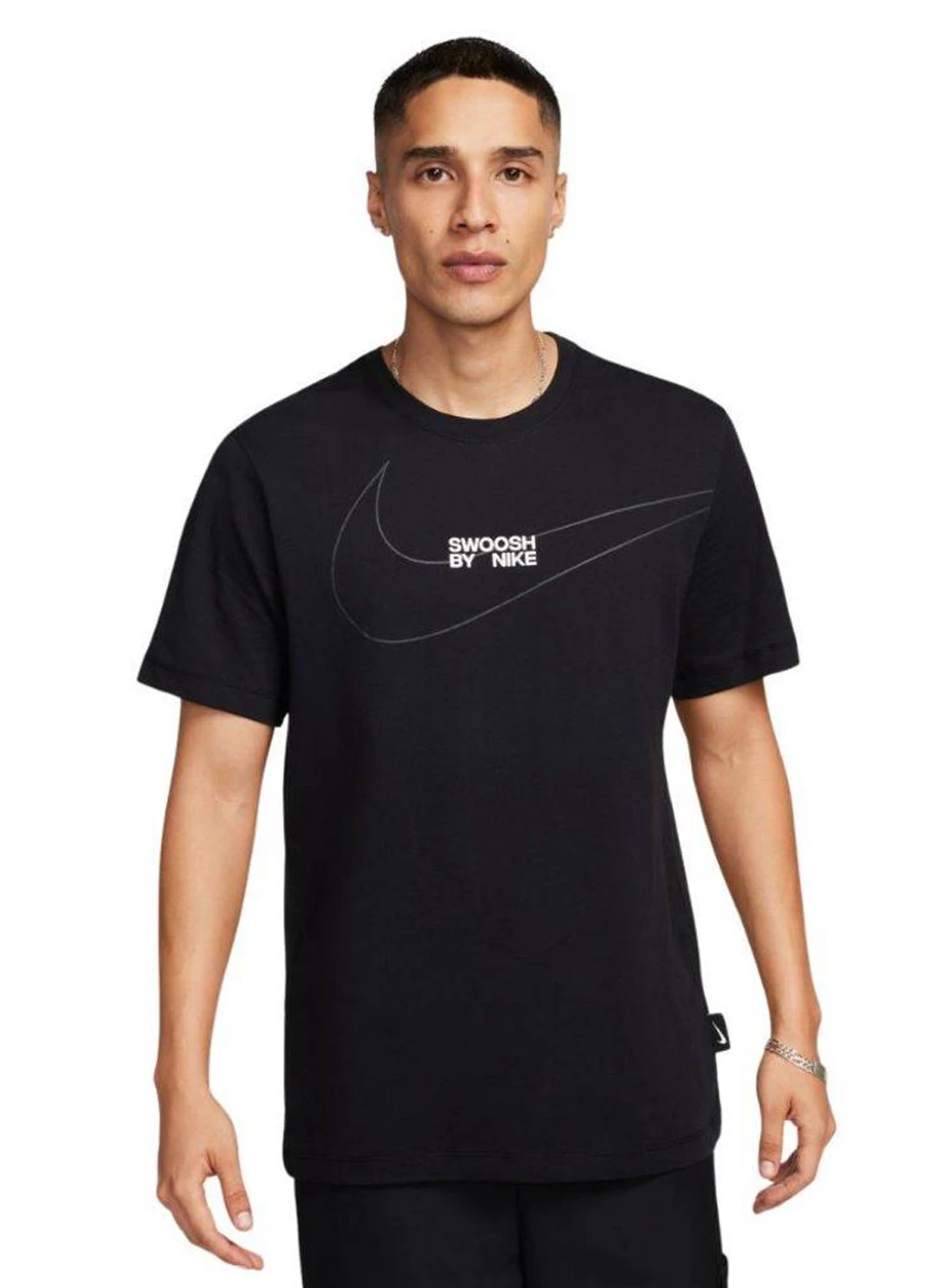 Черная футболка fq3785-010 Nike NSW LBR BIG SWOOSH TEE