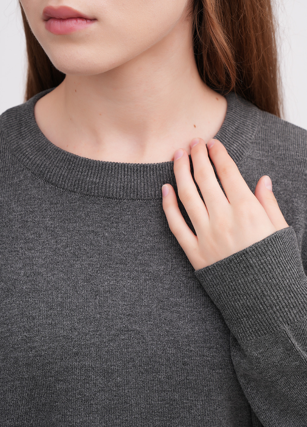 Темно-серый демисезонный свитер EQUILIBRI