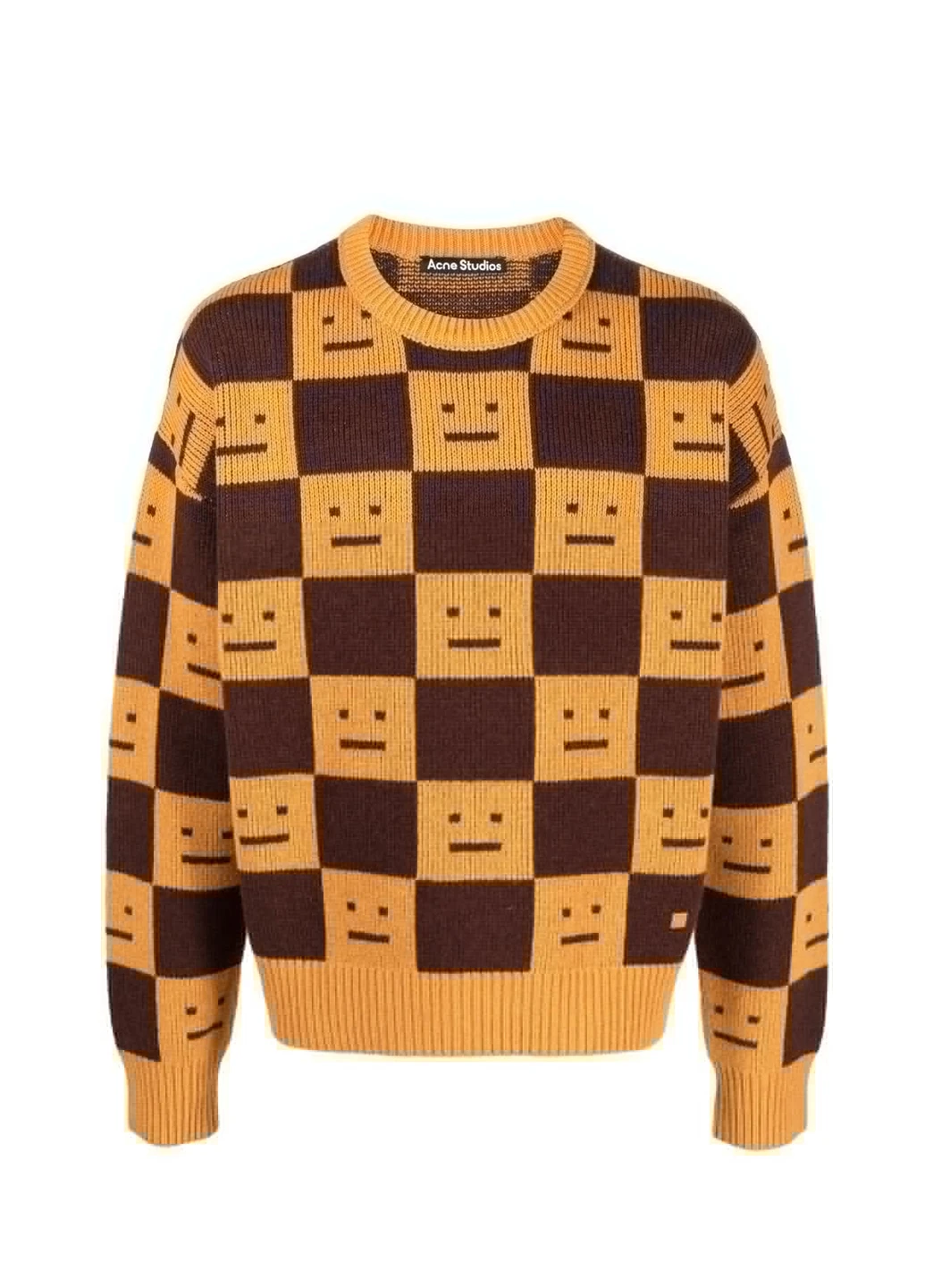 Комбинированный демисезонный джемпер джемпер Acne Studios