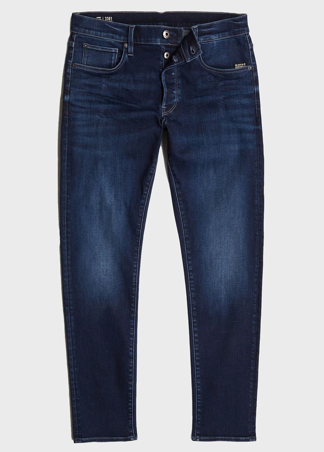 Синие демисезонные слим джинсы G-Star Raw