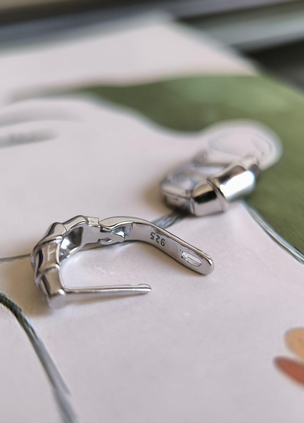 Серьги Silver Flame (350941511)