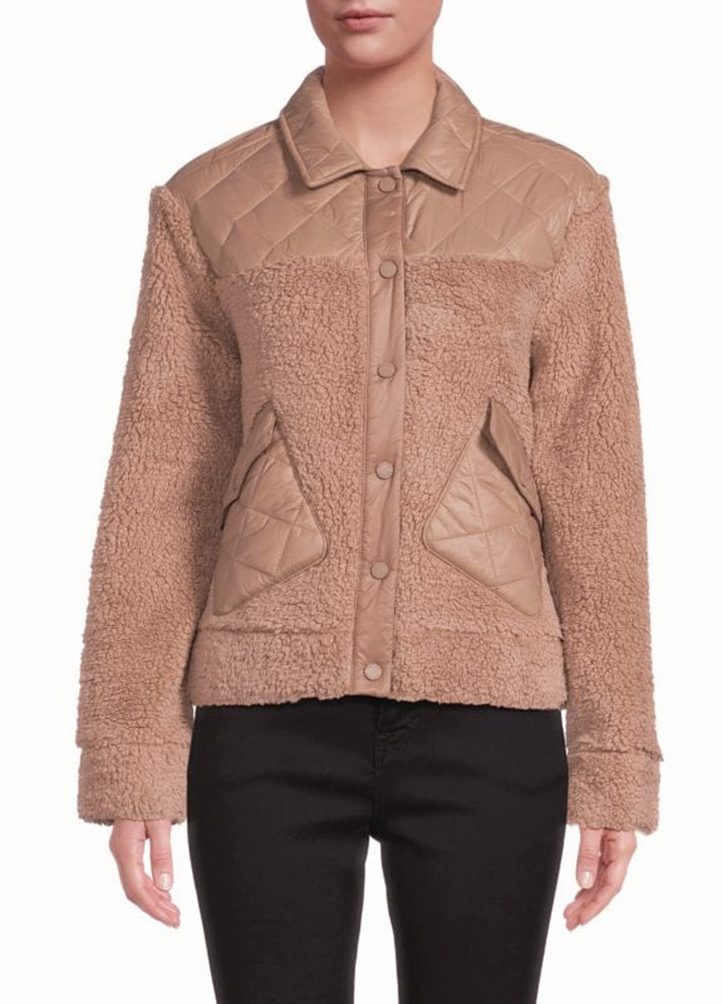 Рожева демісезонна куртка Calvin Klein