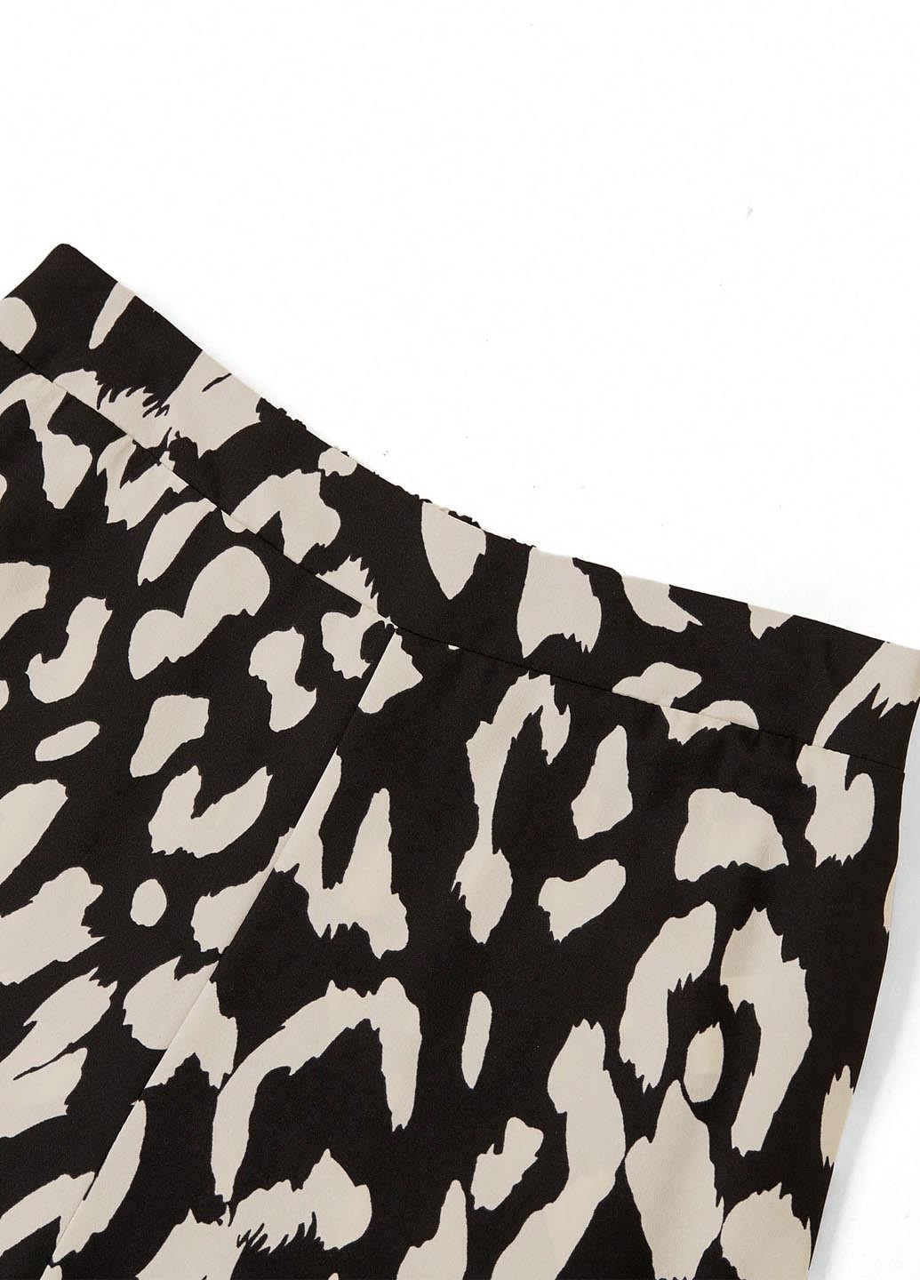 Чорний літній комплект (блуза, штани) SHEIN