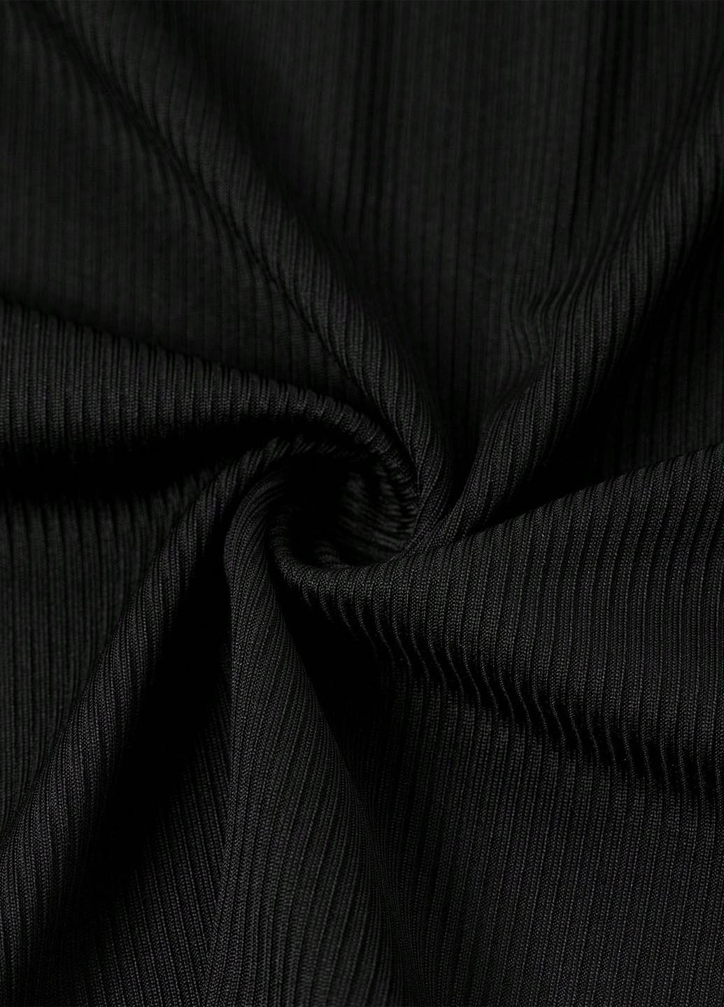 Чорний літній комплект (блуза, штани) SHEIN