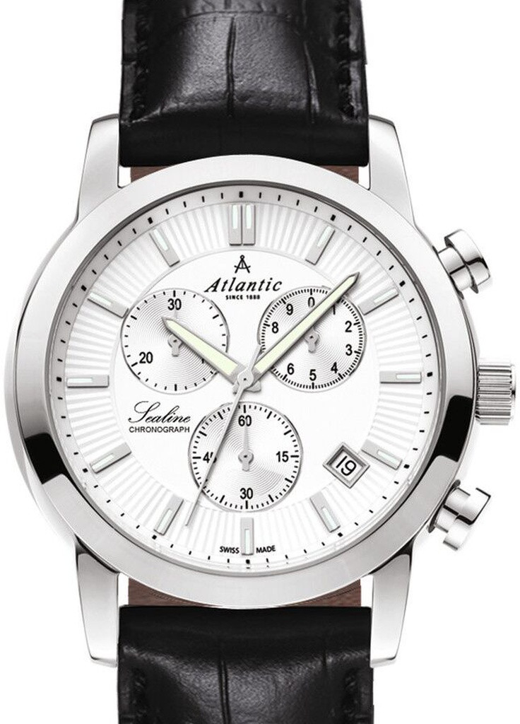 Часы 62450.41.21 кварцевые классические Atlantic (229058605)