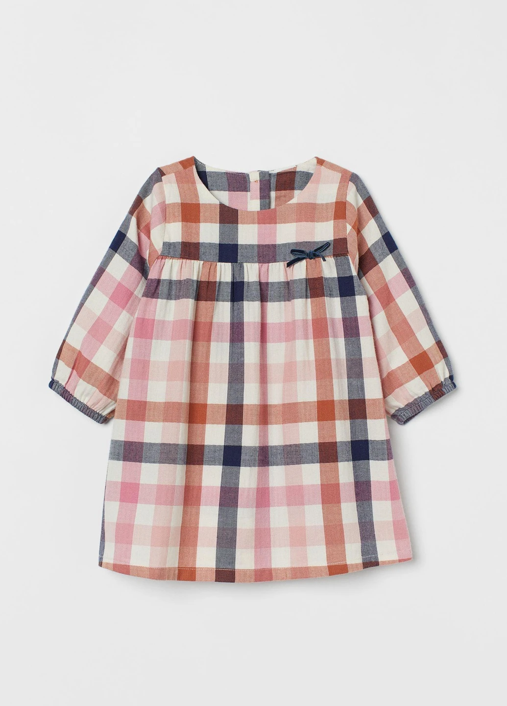 Комбінована сукня демісезон,білий-рожевий-синій, H&M (255192211)