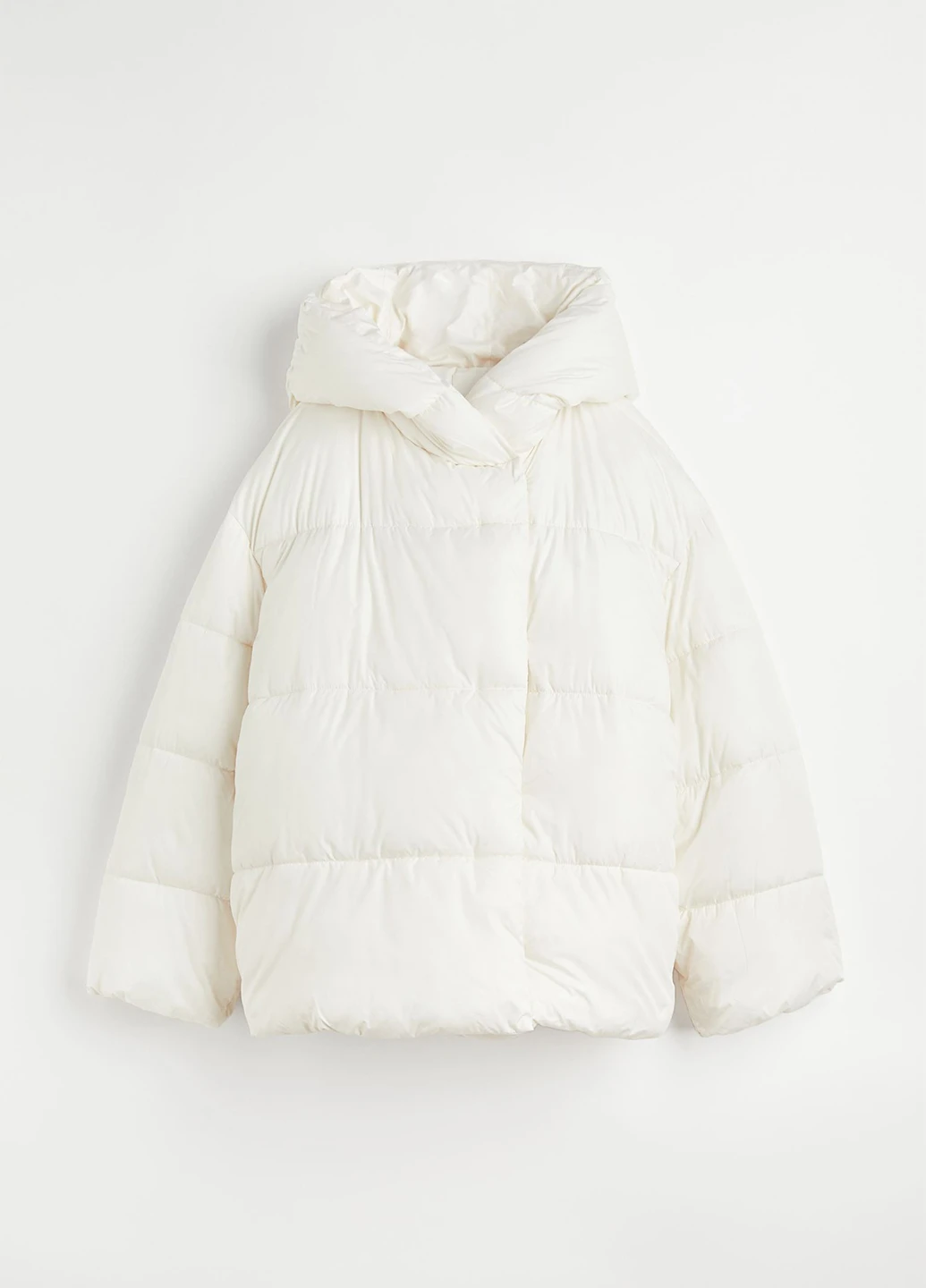 Белая демисезонная куртка H&M