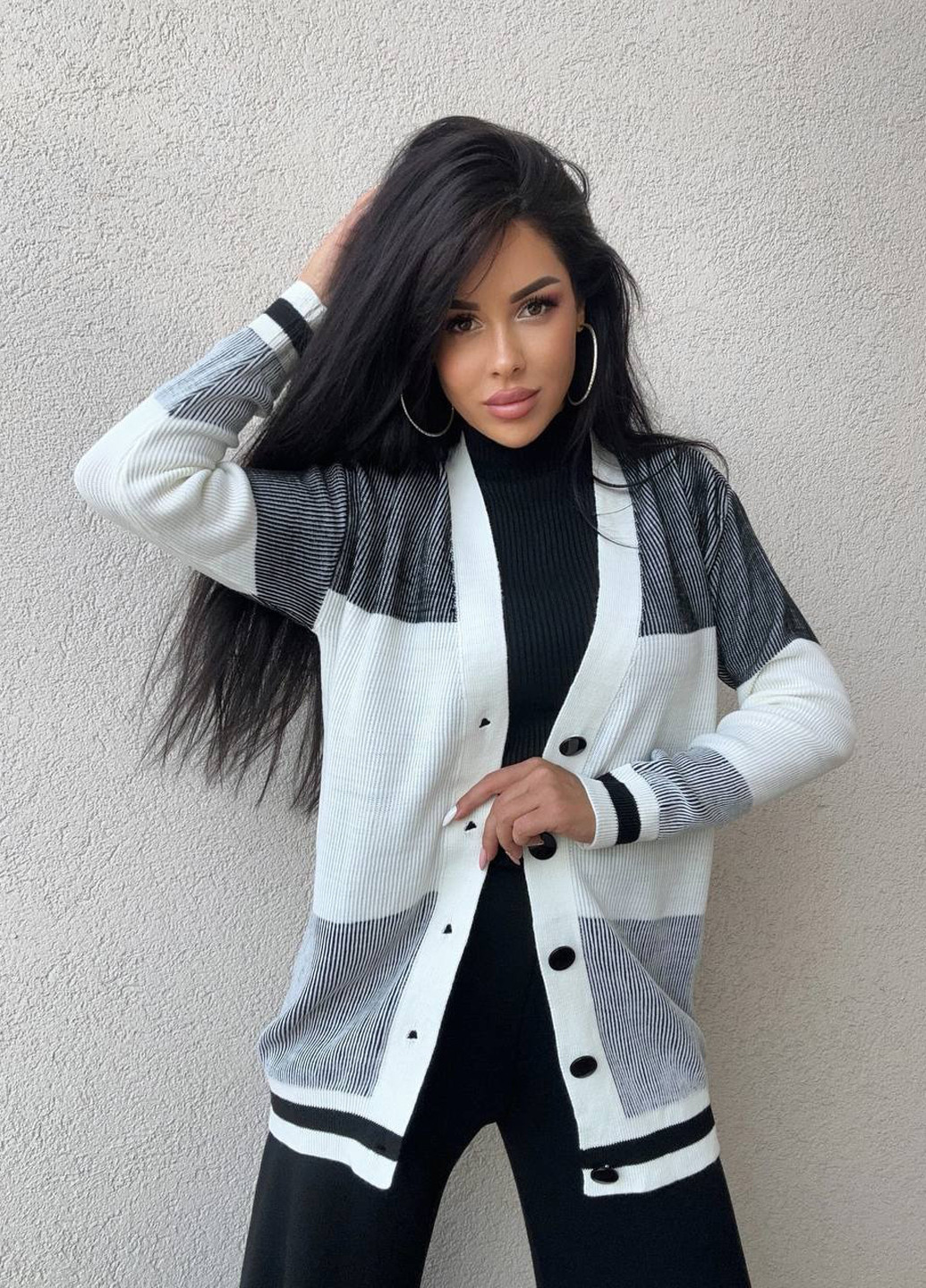 Костюм (кардиган, топ, брюки) No Brand (364666639)