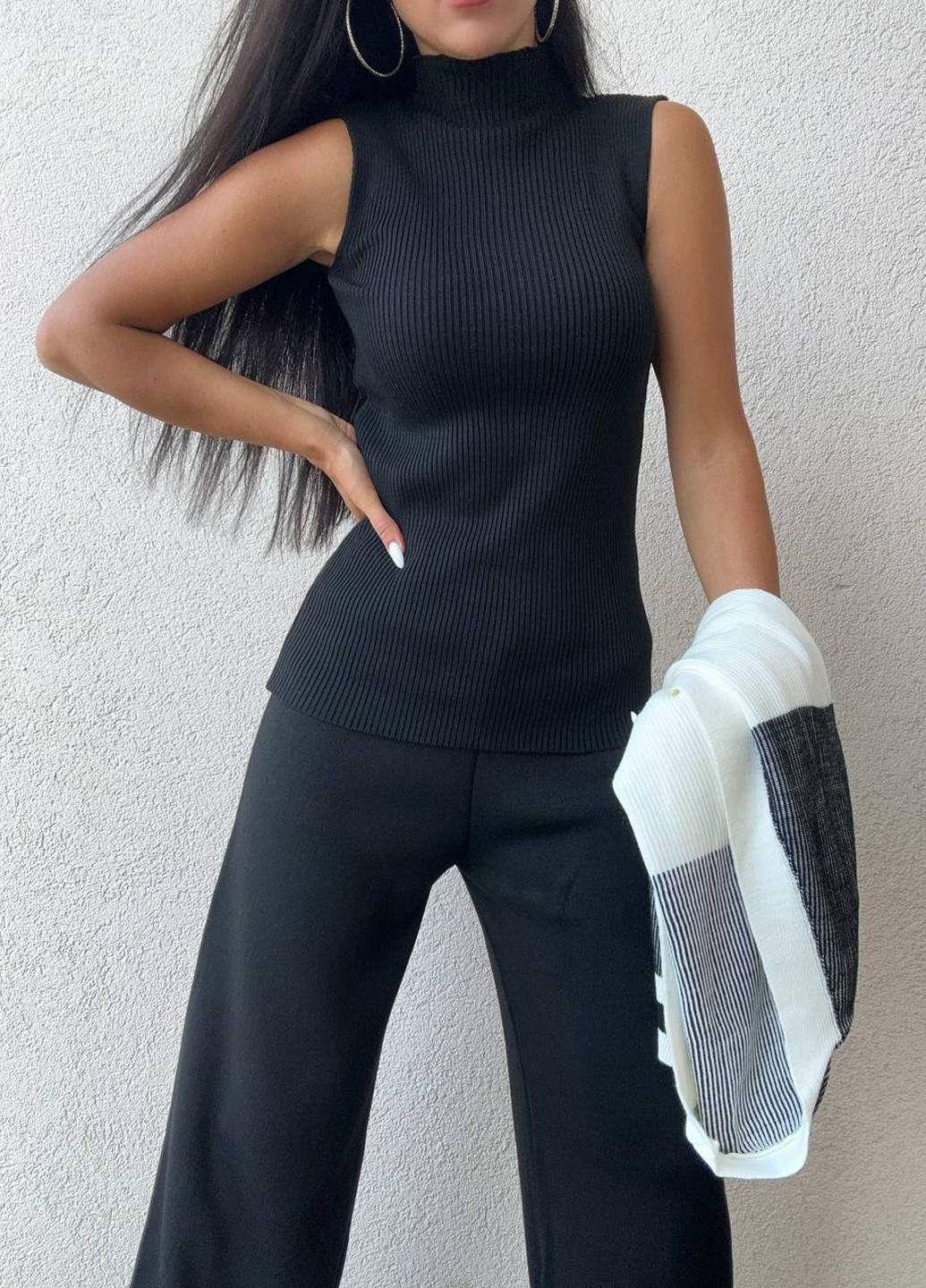 Костюм (кардиган, топ, брюки) No Brand (364666639)