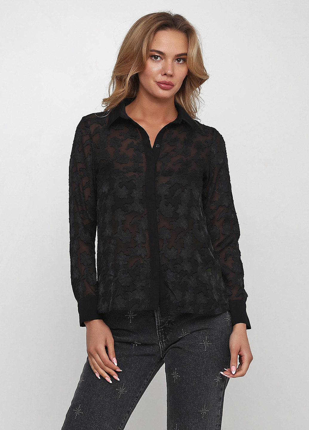 Чёрная блуза H&M