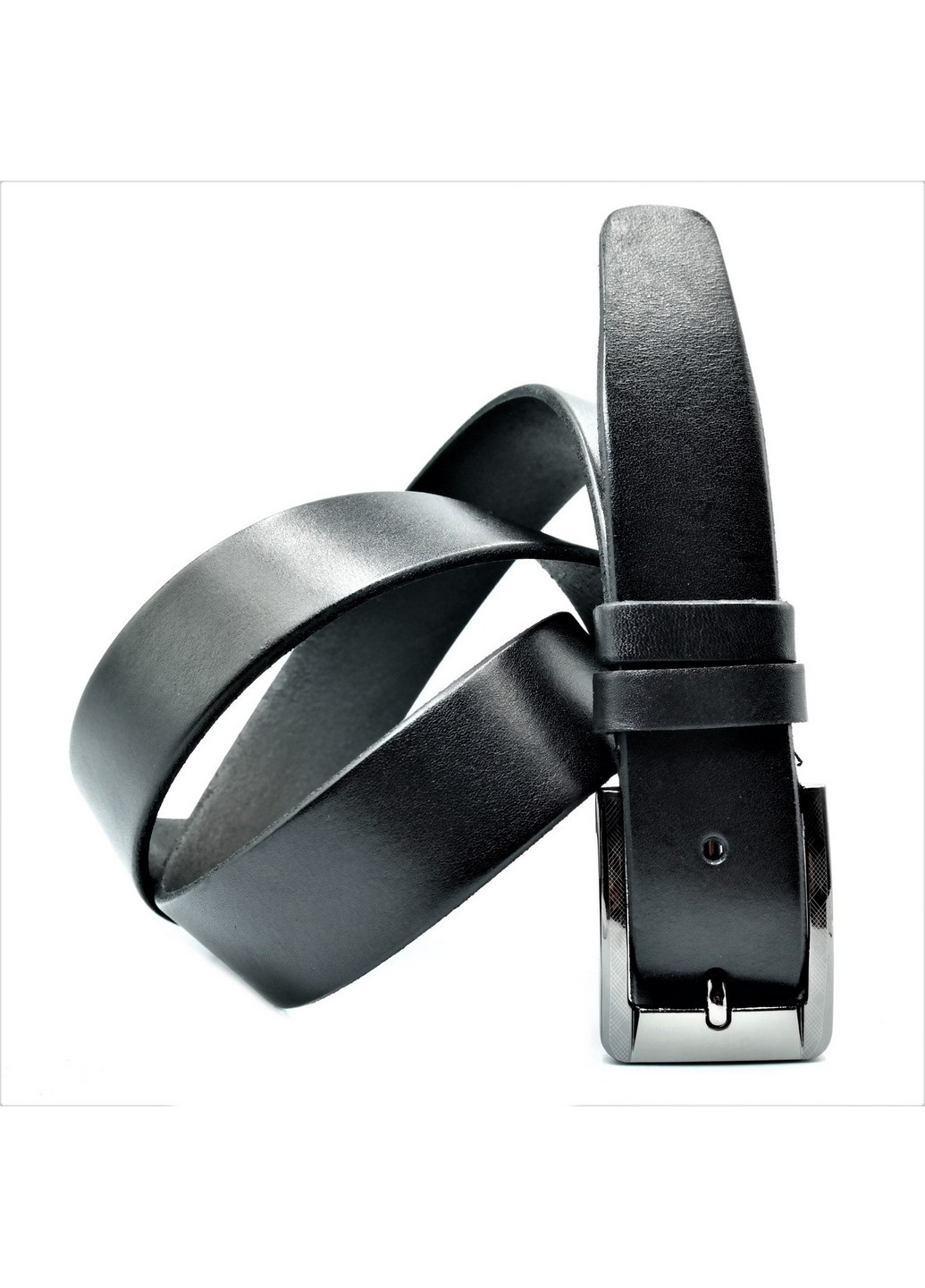 Шкіряний чоловічий ремінь 115-125 см Weatro (211364898)