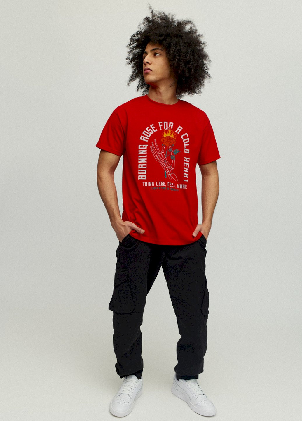 Червона футболка чоловіча YAPPI