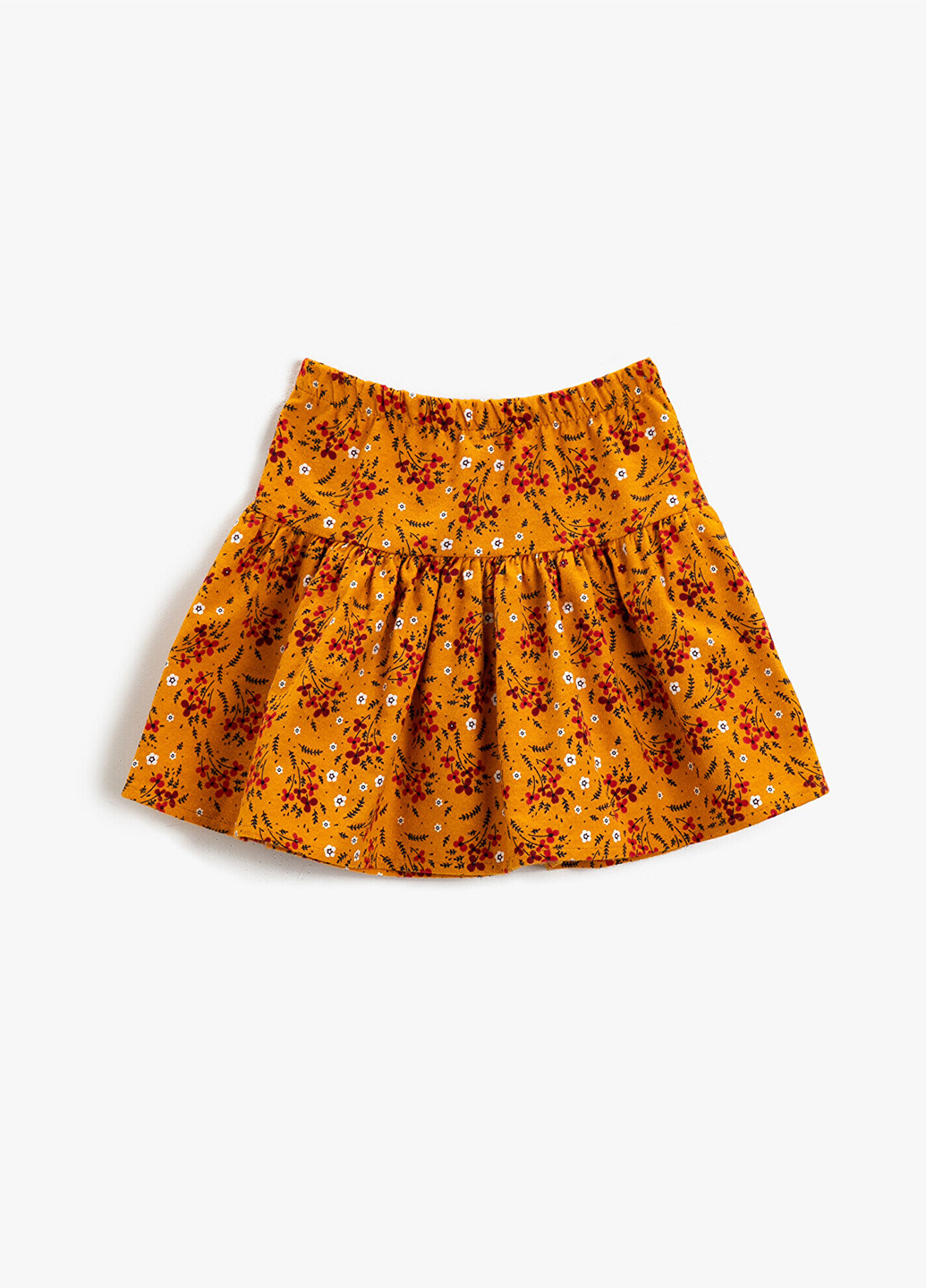 Оранжевая кэжуал юбка KOTON колокол