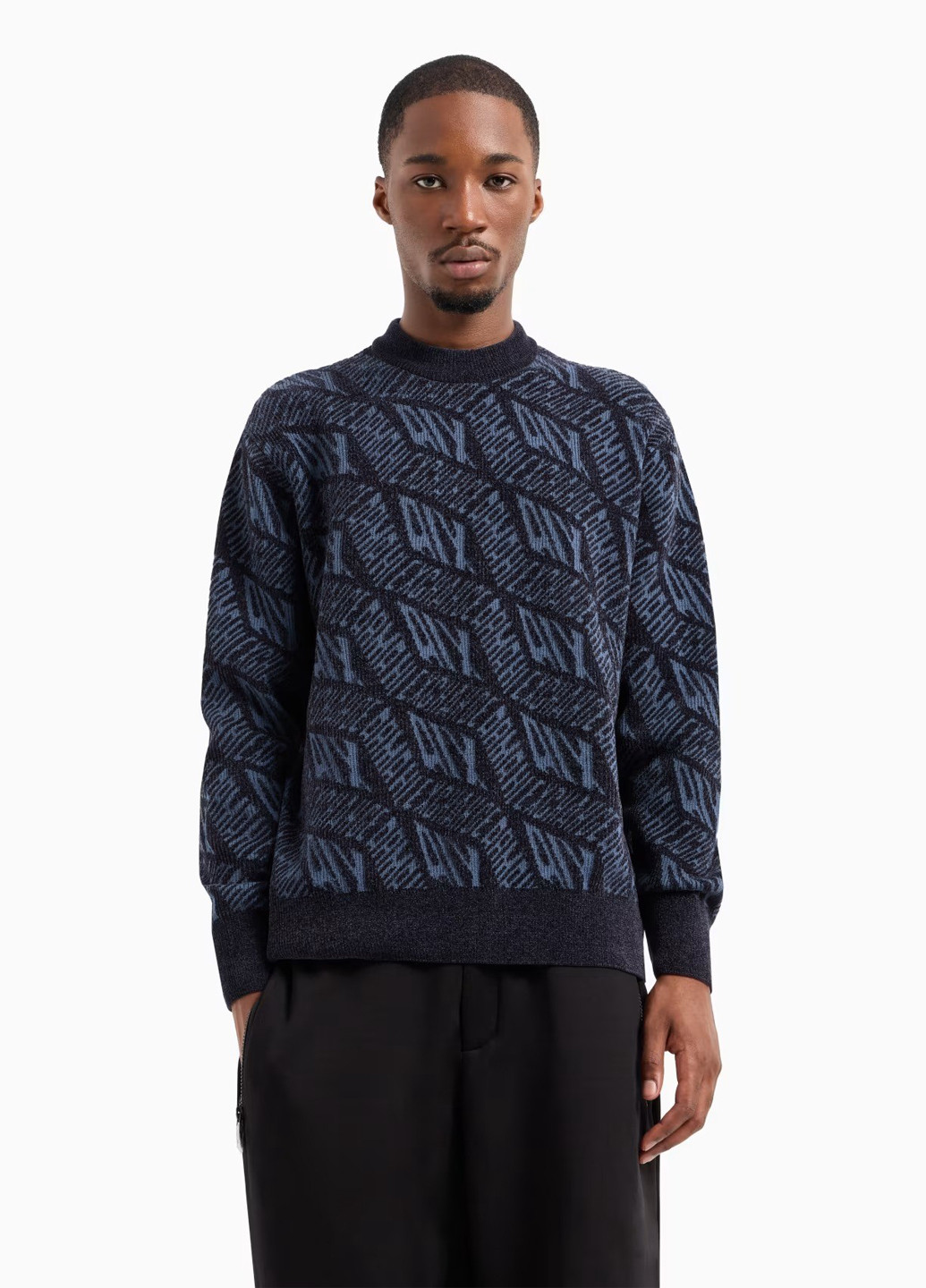 Темно-синій демісезонний джемпер джемпер Armani Exchange