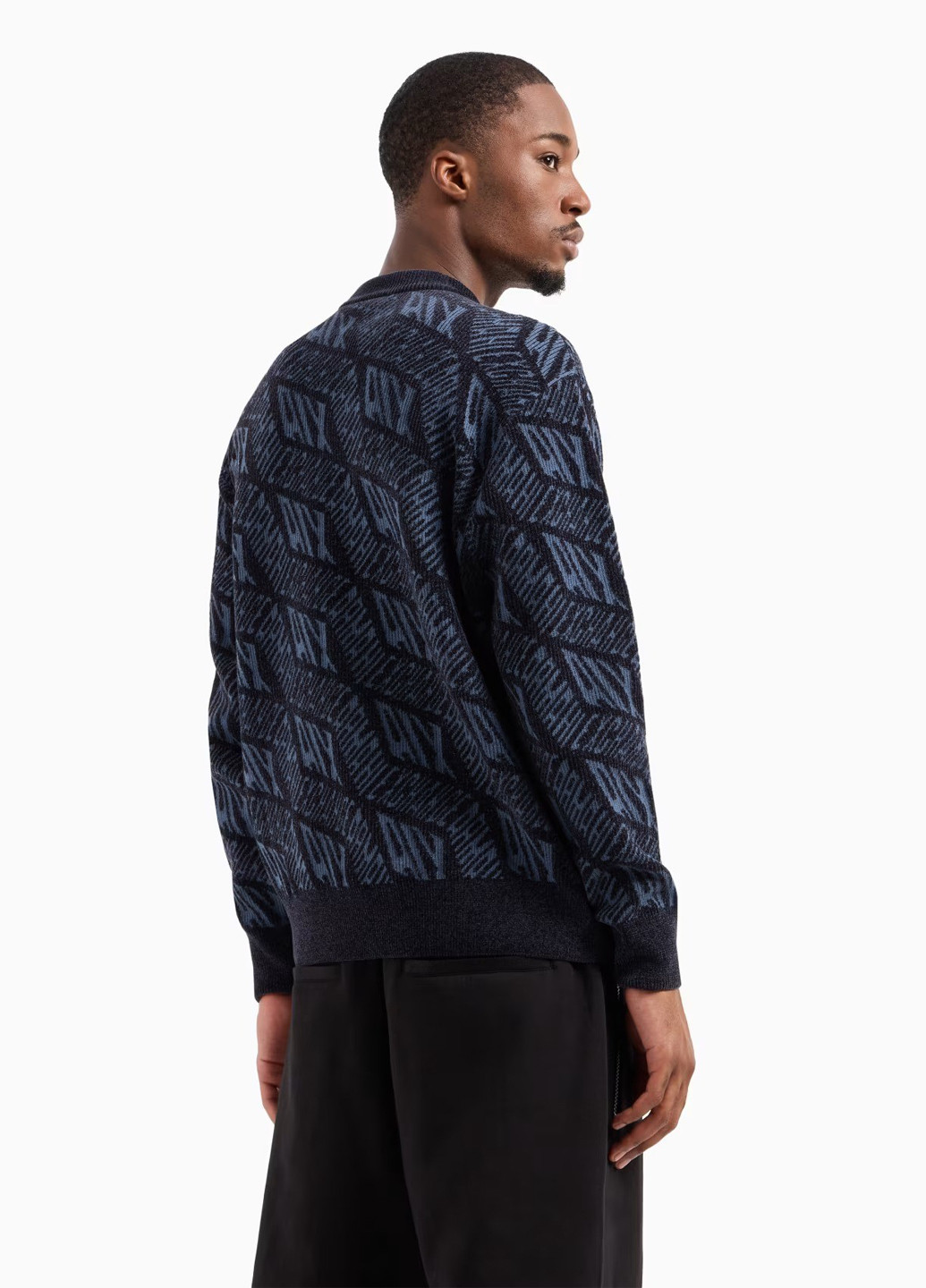 Темно-синій демісезонний джемпер джемпер Armani Exchange