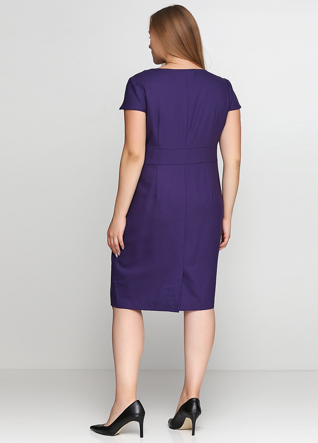 Фиолетовое кэжуал платье Bodenschatz однотонное
