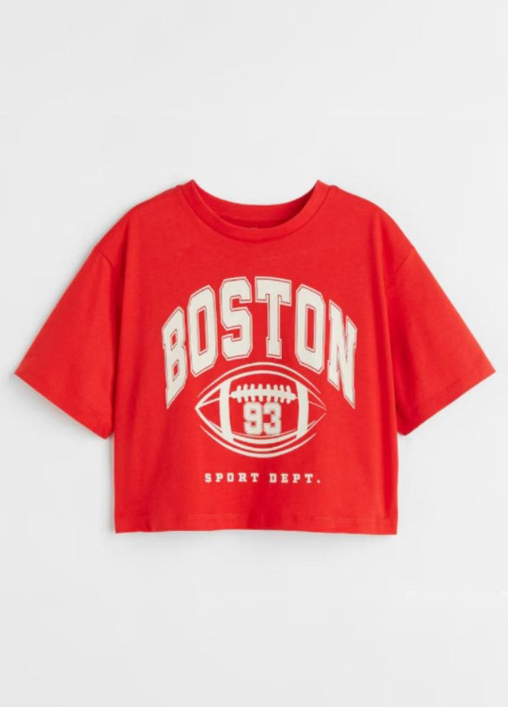 Червона літня футболка H&M