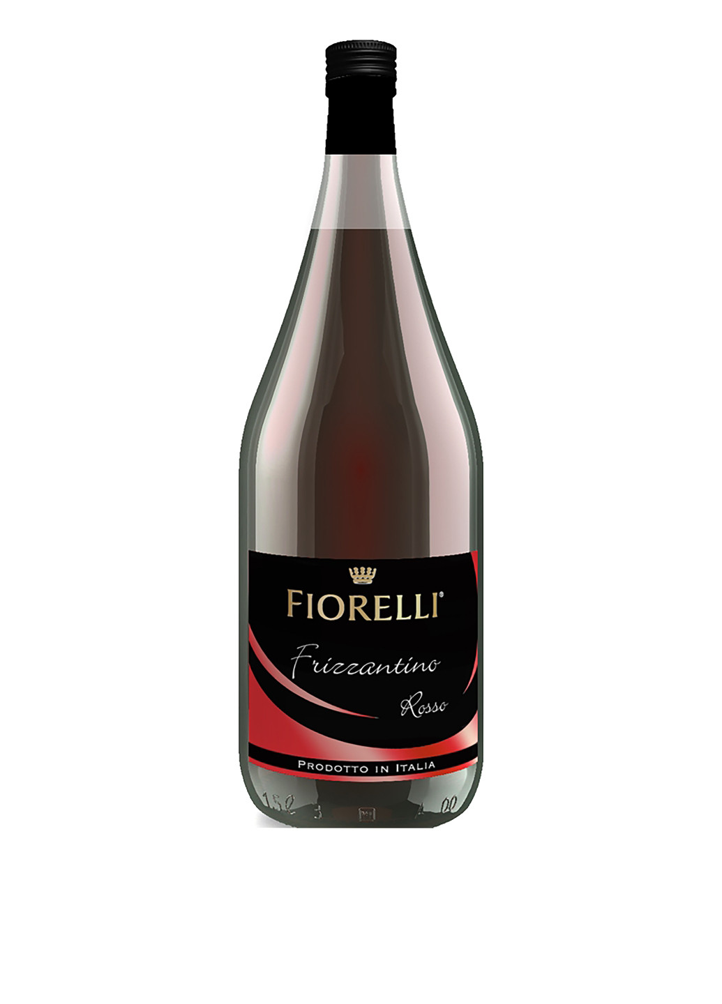 Напій на основі вина Frizzantino Rosso, 1.5 л Fiorelli червоне