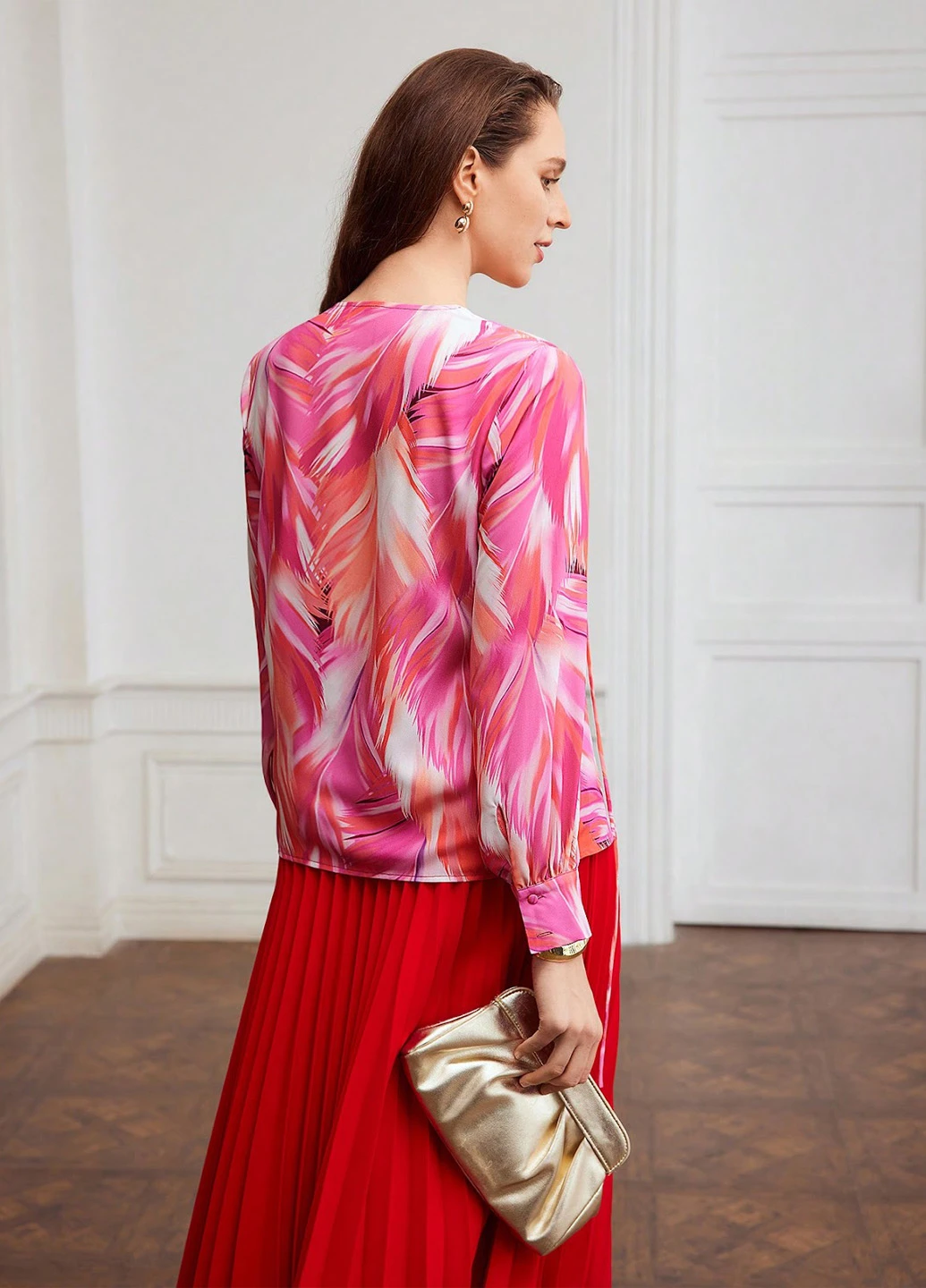 Комбінована блуза SHEIN