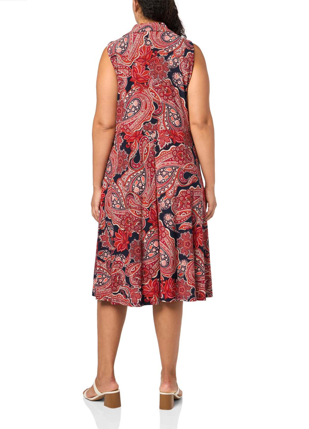 Комбінована кежуал сукня кльош Tommy Hilfiger турецькі огірки