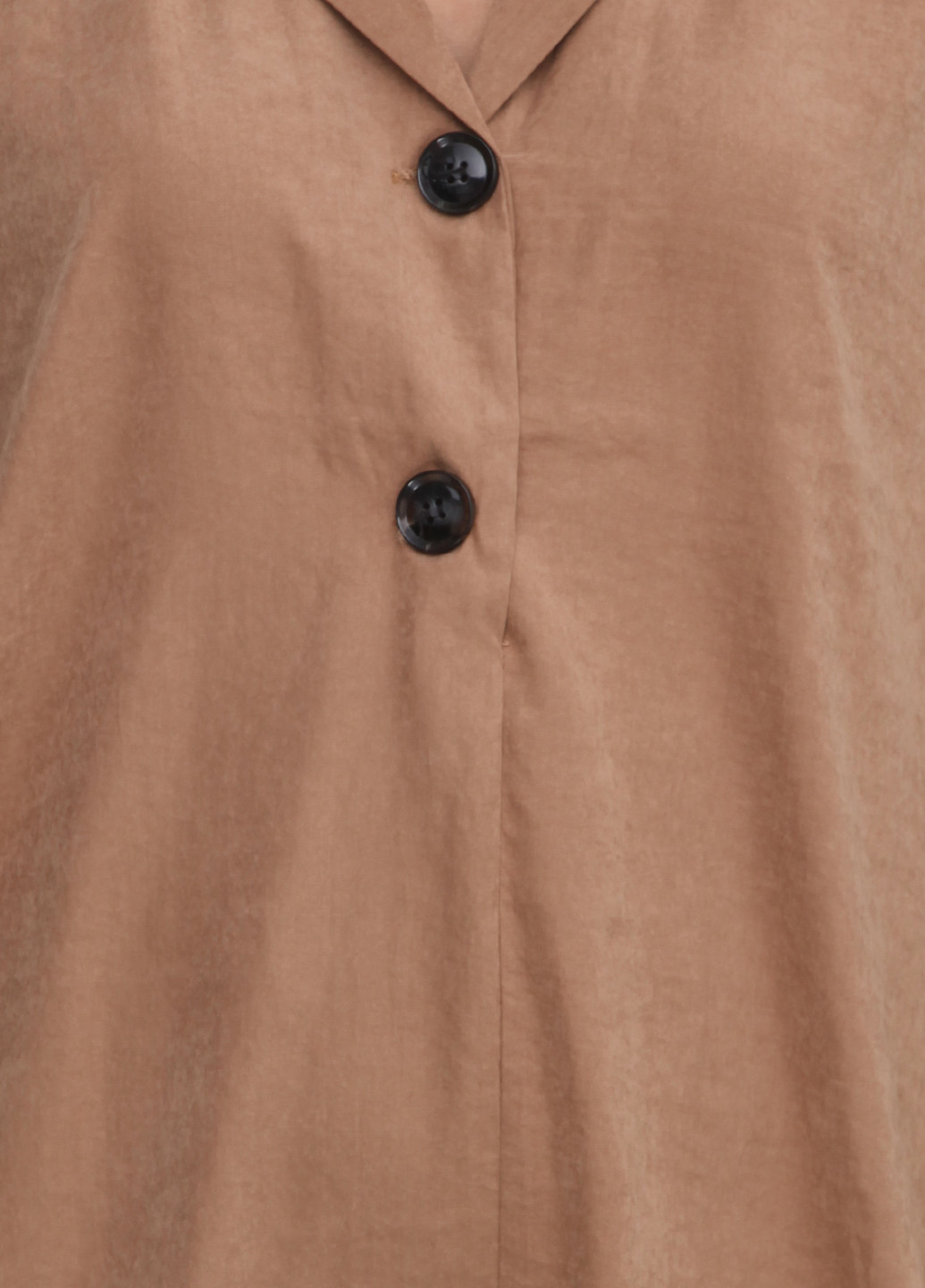 Темно-бежевое кэжуал платье Vertex однотонное