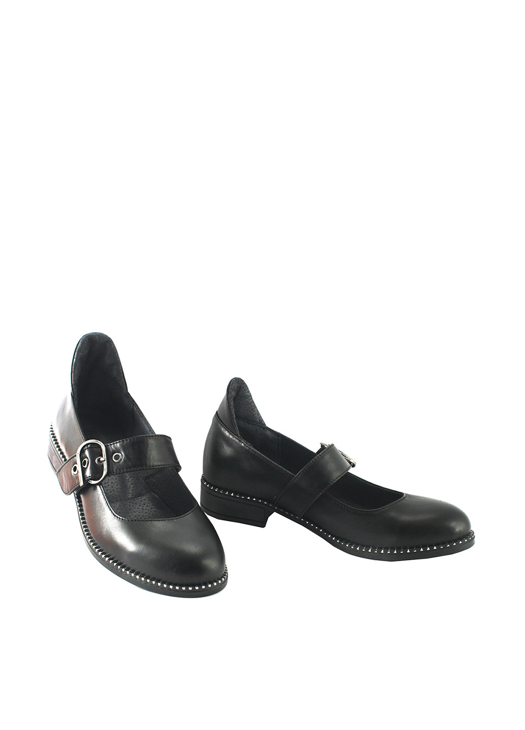 Mila Туфли черный з натуральная кожа, — демисезон (355679803)