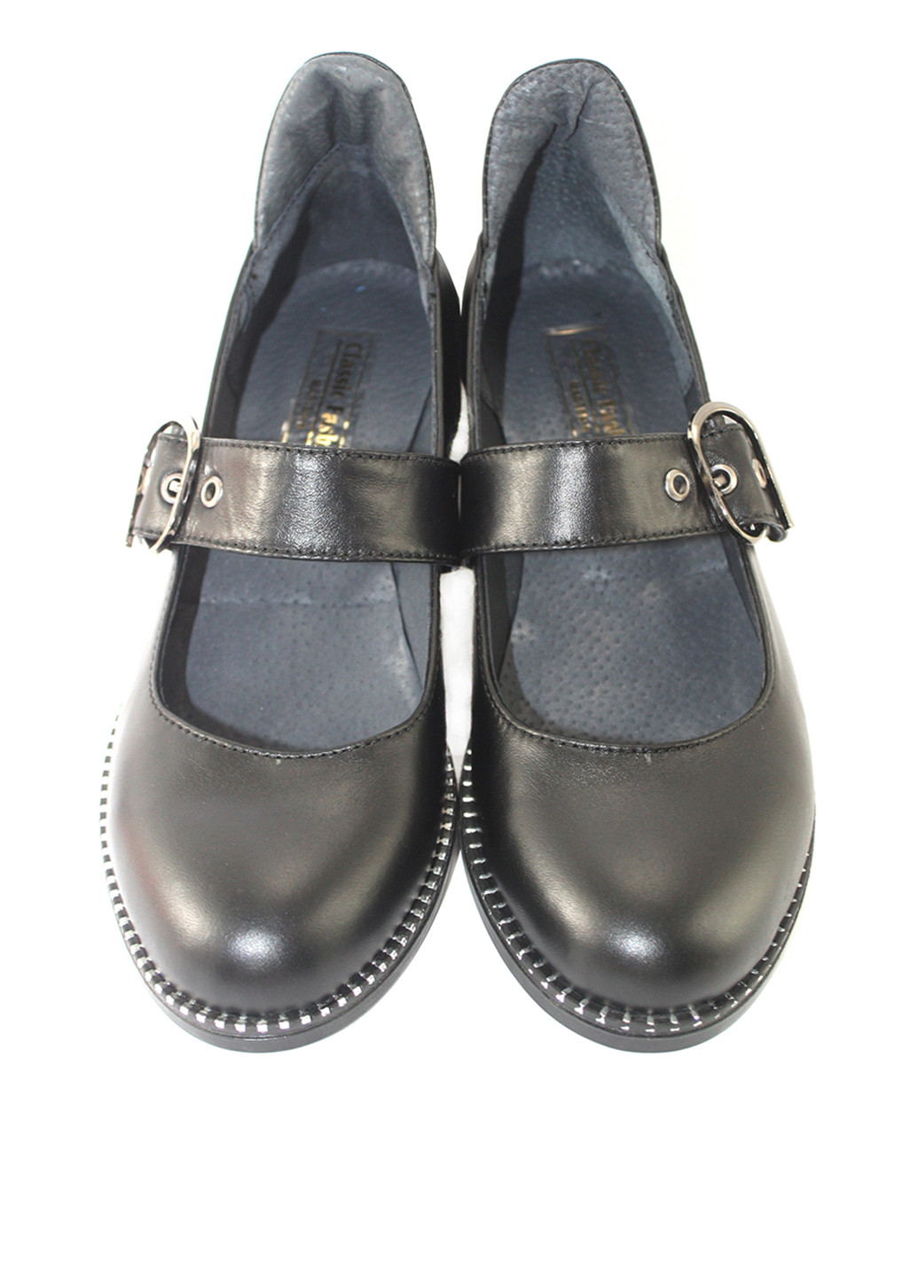 Mila Туфли черный з натуральная кожа, — демисезон (355679803)