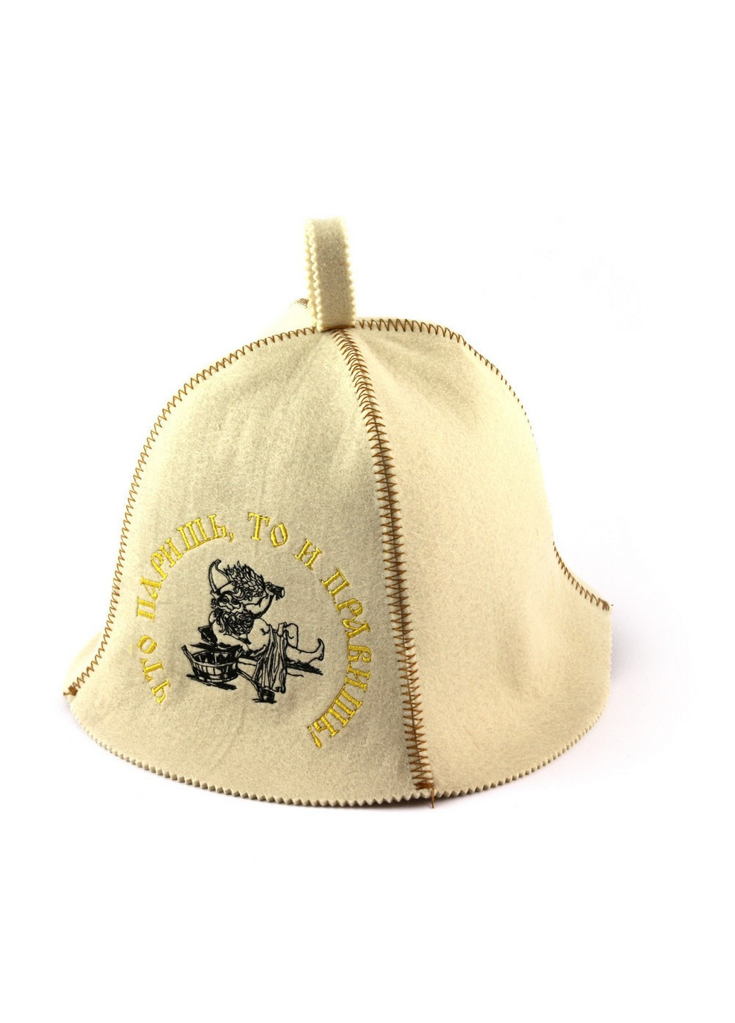 Шапка для сауны "Что паришь, то правишь" Универсальный Luxyart (254456095)