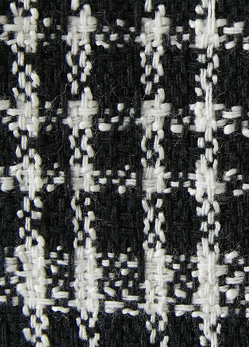 Черно-белое кэжуал платье клеш KOTON в клетку