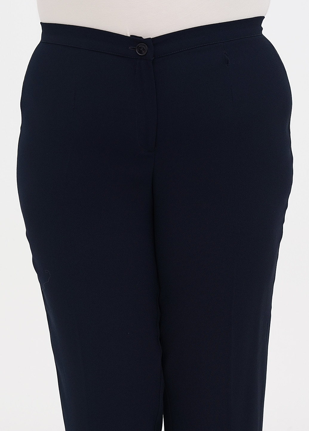 Светло-синие кэжуал летние классические брюки Luisa Viola