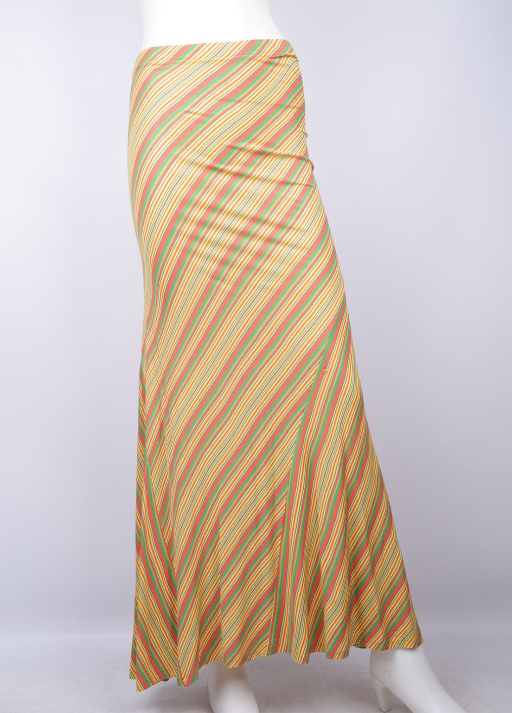 Разноцветная кэжуал в полоску юбка Ralph Lauren