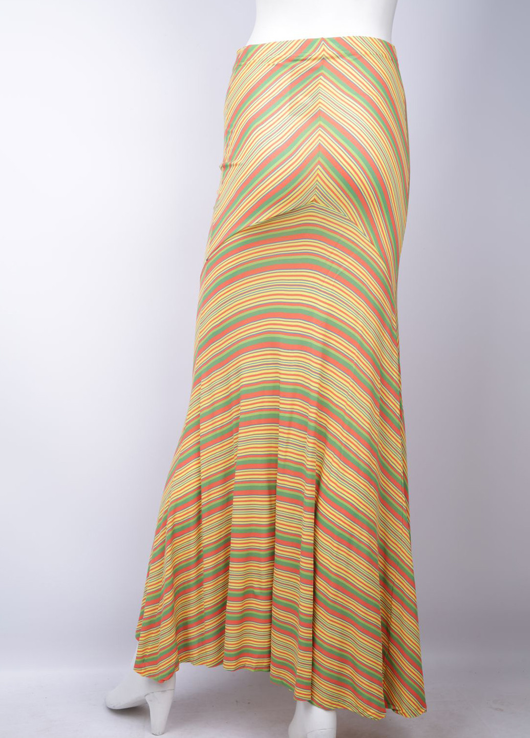 Разноцветная кэжуал в полоску юбка Ralph Lauren