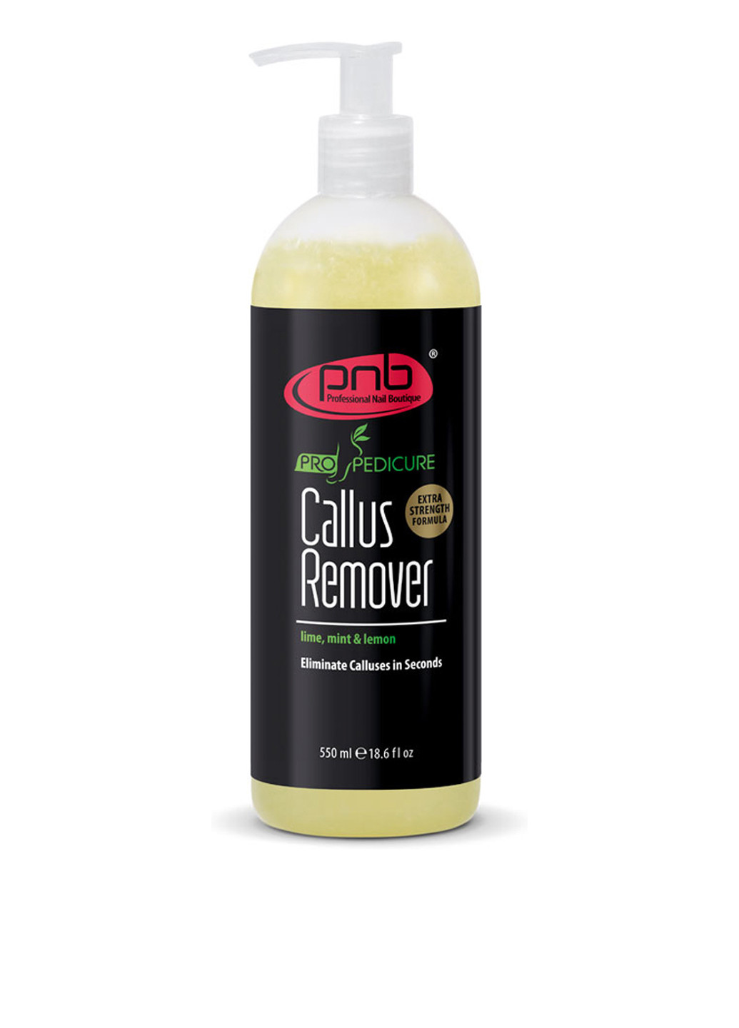 Пилинг кислотный для педикюра Callus Remover (с дозатором), 550 мл PNB (79586897)
