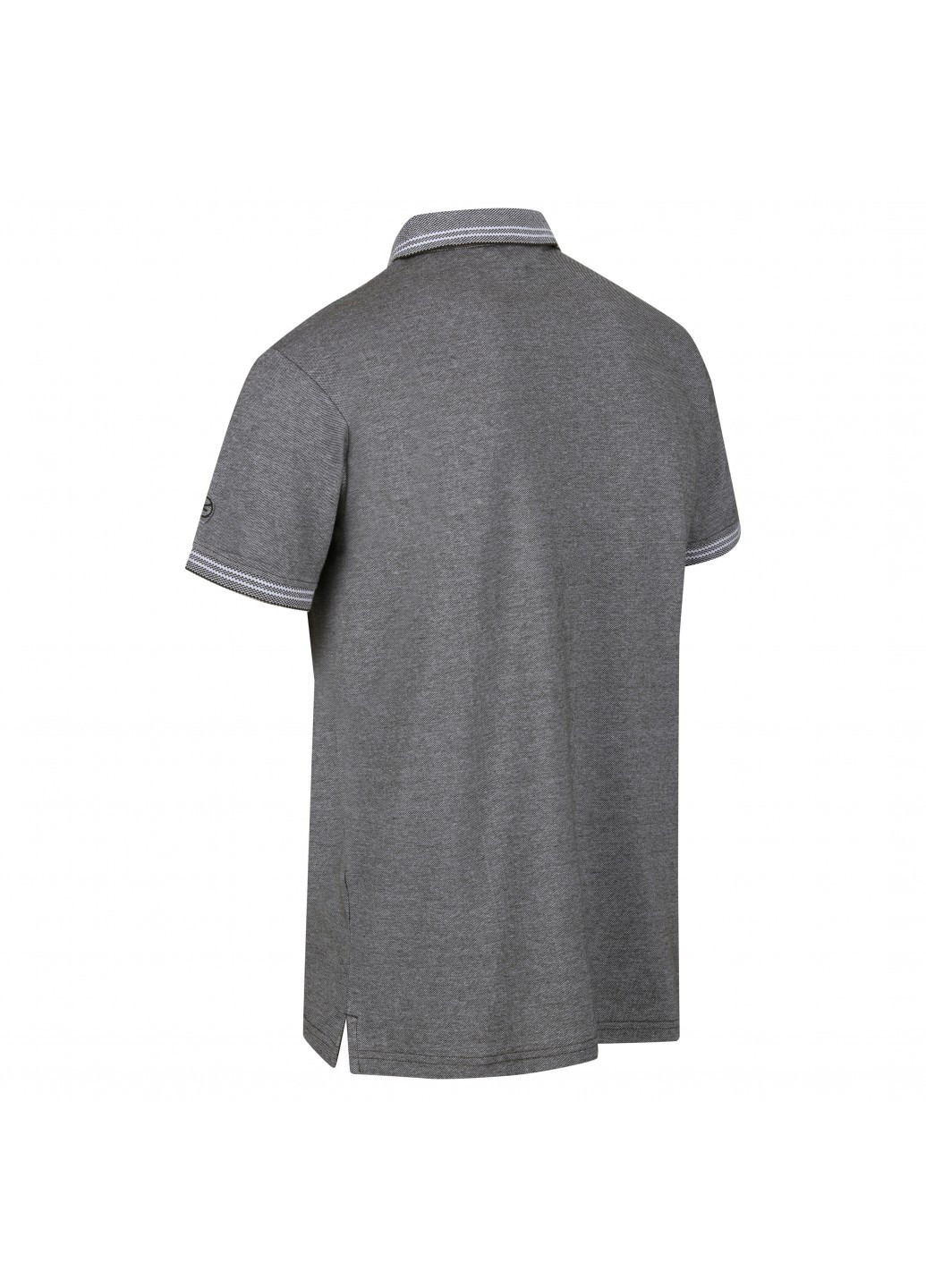 Оливковая (хаки) футболка-поло для мужчин Regatta меланжевая