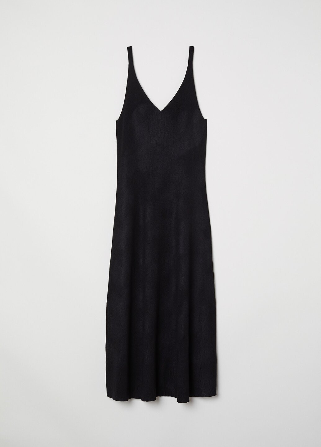 Чорна весільна сукня H&M однотонна