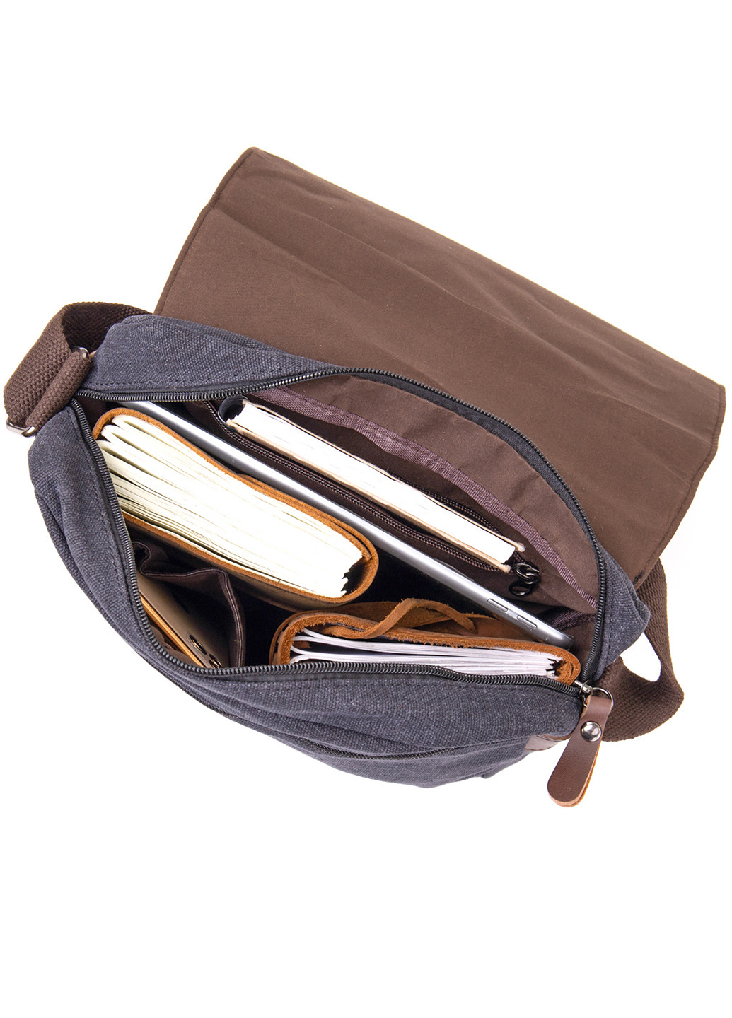 Чоловіча сумка листоноша 28х24х10 см Vintage (252127328)